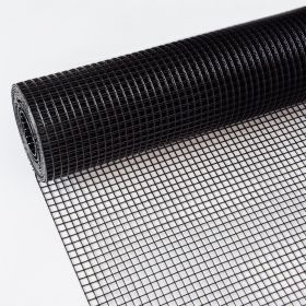 48 inch√ó50 ft Black Vinyl Coated Hardware Cloth, 19 Gauge 1/2 inch Black PVC Hardware Cloth