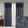 Jacquard Curtain Panel Pair