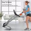 Easy Folding Treadmill for Home Use, 1.5HP Electric Running, Jogging & Walking Machine with Device Holder & Pulse Sensor