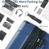 Hardshell Luggage Sets 6 Piece Suitcase Set, Expandable Lightweight Suitcases with Wheels, TSA Lock for Men Women, Blue