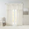 Twist Tab Lined Window Curtain Panel Pair(2 Pcs Window Panels)