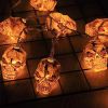 Halloween Skull LED String Lights, 3m 30 LEDs Halloween Lights