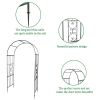 Arc Roof Wrought Iron Arch Plant Climbing Frame RT