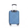 2Piece Luggage Sets ABS Lightweight Suitcase , Spinner Wheels, (20/14) BLUE