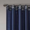 Jacquard Curtain Panel Pair