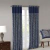 Jacquard Curtain Panel Pair