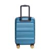 Carry On Luggage Airline Approved18.5" Carry On Suitcase With TSA Approved Carry On Luggage With Wheels Carry on Bag Hard Shell Suitcases, BLUE