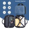 2Piece Luggage Sets ABS Lightweight Suitcase , Spinner Wheels, (20/14) BLUE