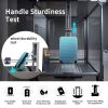 Hardshell Luggage Sets 3 Piece Gradient Color Expandable Suitcase with Spinner Wheels and TSA Lock Lightweight 20" 24" 28" Available,Gradient Blue