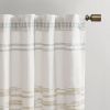 Cotton Printed Curtain Panel with tassel trim and Lining(Only 1 Pc Panel)