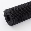 48 inch√ó50 ft Black Vinyl Coated Hardware Cloth, 19 Gauge 1/2 inch Black PVC Hardware Cloth