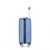 2Piece Luggage Sets ABS Lightweight Suitcase , Spinner Wheels, (20/14) BLUE