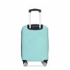 2Piece Luggage Sets ABS Lightweight Suitcase , Spinner Wheels, (20/14) LIGHT BLUE