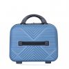 2Piece Luggage Sets ABS Lightweight Suitcase , Spinner Wheels, (20/14) BLUE