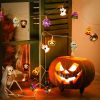 1PC Pumpkin Bat Ghost Spider LED Light String, Without Batteries, 3 Meters 20 Lights Battery Box Party Decoration Light String