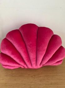 Simulation Shell Pillow Cushion Doll Nap Pillow (Option: Rose Red-S)