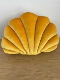 Simulation Shell Pillow Cushion Doll Nap Pillow (Option: Yellow-M)