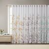 Burnout Printed Curtain Panel Pair(2 Pcs Window Panels)