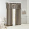 Twist Tab Lined Window Curtain Panel(Only 1 Pc Panel)