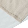 Faux Linen Rod Pocket and Back Tab Fleece Lined Curtain Panel(Only 1 Pc Panel)