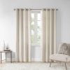 Solid Piece Dyed Grommet Top Curtain Panel(Only 1 Pc Panel)