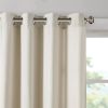 Solid Piece Dyed Grommet Top Curtain Panel(Only 1 Pc Panel)