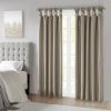 Twist Tab Total Blackout Window Curtain Panel(Only 1 Pc Panel)