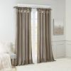 Twist Tab Lined Window Curtain Panel(Only 1 Pc Panel)