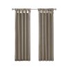 Twist Tab Lined Window Curtain Panel(Only 1 Pc Panel)