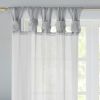 Twist Tab Voile Sheer Window Pair