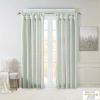 Twist Tab Lined Window Curtain Panel