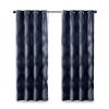 Ogee Knitted Jacquard Total Blackout Curtain Panel(Only 1 Pc Panel)