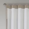 Polyoni Pintuck Curtain Panel(Only 1 Pc Panel)