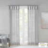 Twist Tab Voile Sheer Window Pair