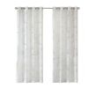 Palm Leaf Burnout Window Sheer