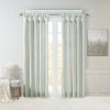 Twist Tab Lined Window Curtain Panel