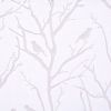 Grommet Top Sheer Bird on Branches Burnout Window Curtain(Only 1 Pc Panel)