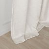 Tonal Printed Faux Silk Total Blackout Curtain Panel Pair(2 Pcs Window Panels)